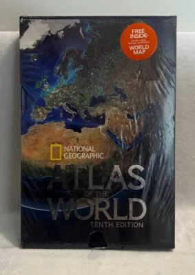 National Geographic Atlas of the World by National Geographic (2014, Hardcover) - Image 1 of 4