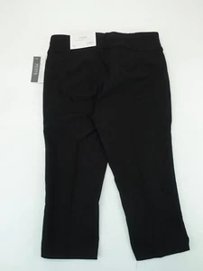 Womens Black Capri Pants, Christopher & Banks Shaped Fit Mid-Rise, Pockets - Picture 1 of 45