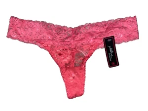 New Sz S Native Intimates Lace Thong Panty Pink Panties Dancer Lingerie Sexy NWT - Picture 1 of 2