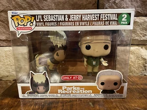 Funko POP Television Parks and Rec Li'l Sebastian & Jerry Harvest Festival 2 PK - Picture 1 of 8