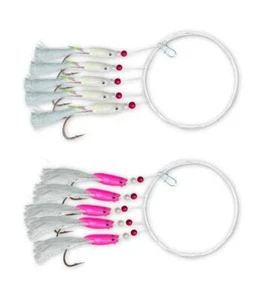 ZEBCO Softfish Rig Haken 2/0 Dorschvorfach Pilksystem Makrelenvorfach Rig - Bild 1 von 3