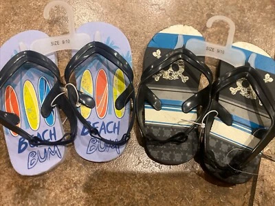 New Toddler Toys “R” Us  9/10 Summer Flip Flops Lot of 2 - Image 1 of 4