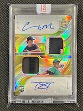 2021 C.Mize/T.Skubal Panini Spectra Rookie Dual Jersey Auto Gold #RDJA-CT 4/10