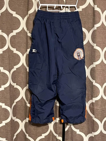 Vintage Fighting Illini Track Pants Starter Chief Illiniwek NCAA Youth Size 4/5 Cover