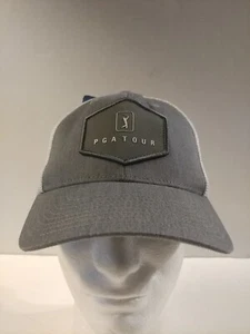 PGA Tour Golf Adjustable Mesh Cap Hat One Size Fits All Brand New Golf PGA - Picture 1 of 9