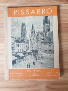 Booklet - Collection Des Maitres - Pissarro - John Rewald - French/Francais - Imagen 1 de 3