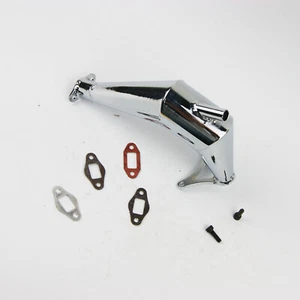 Steel Exhaust Pipe Fit HPI KM ROVAN Baja Buggy 5B SS - Picture 1 of 4