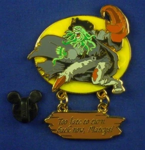 Pin colgante Davy Jones Piratas del Caribe demasiado tarde para volver atrás # 47083 - Imagen 1 de 4
