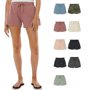 Leichte California Wave Wash Damen Fleece Shorts mit Taschen PRM20SRT - Bild 1 von 25