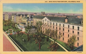 Columbus, Ohio Postcard Ohio State Penitentiary  About 1934         J2* - Picture 1 of 2