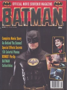 Revista oficial de recuerdos de películas de Batman Keaton / Nicholson ¡casi bien! - Imagen 1 de 1