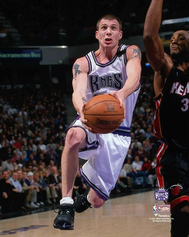 Jason Williams Sacramento Kings Hardwood Classics Unsigned Scoop Lay Up Photo Cover