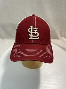 ST LOUIS CARDINALS 47 CLEAN BASEBALL MÜTZE TAILLIERT NETZRÜCKEN DAD CAP VINTAGE STYLE - Bild 1 von 6