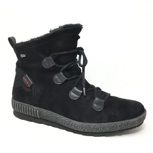 Spring Step Hunnie Gore-tex Ankle Boots Booties Shoes Womens Size 9.5-10 Black - Picture 1 of 10