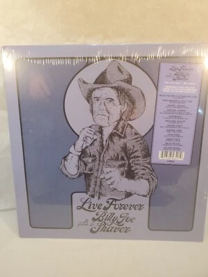 Live Forever: A Tribute To Billy Joe Shaver VARIOUS New Diamond Colored Vinyl LP - Image 1 of 4