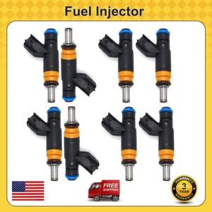 SET 8 Fuel Injectors For 2005-2013 Chrysler Dodge Jeep 5.7 & 6.1L V8 5037479AA - Foto 1 di 12