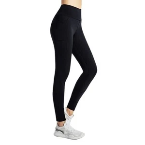 2-Pack High Waist Yoga Pants with Pockets Women, Tummy Control, Workout Pant XXL - Picture 1 of 5