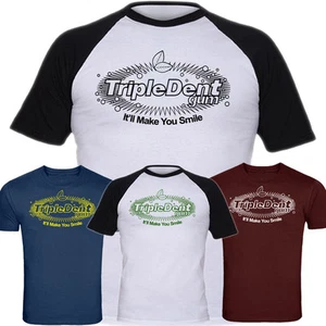 Camiseta Inside Out Triple Dent Inspirada en Goma Impresa en Pantalla - Imagen 1 de 18