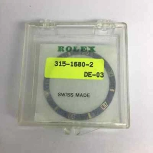 Rolex Authentic Bezel Insert 315-1680-2 Blue Submariner 1680 Gold/Blue Color - Bild 1 von 12