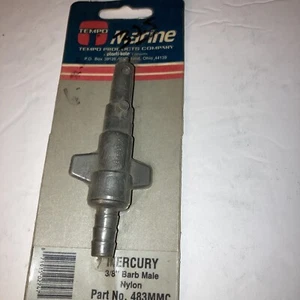 Tempo Marine Quick 2Qty Connector 3/8” Barbed End 483MMC NOS BA6 - Picture 1 of 1