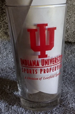 IU/Indiana University Sports Properties Glass - Pint Beer Glass  M-G-K0040 Cover