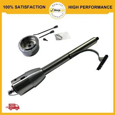 28 in Universal Tilt Manual Raw Steering Column w/ Wheel Adapter Manual Trans - Image 1 of 4