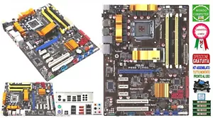 SCHEDA MADRE SOCKET 775 ASUS P5QD TURBO + CPU QUAD CORE Q8200 + 8 GB RAM - Imagen 1 de 1