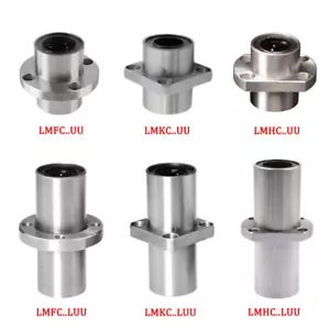 Buje de cojinete de bolas lineal LMF / LMK / LMH con diámetro de brida 6mm-60mm para CNC 3D - Imagen 1 de 16