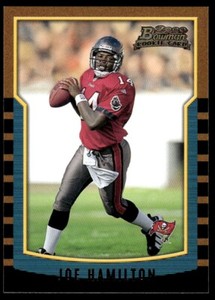 2000 Bowman Joe Hamilton Rookie Tampa Bay Buccaneers #191