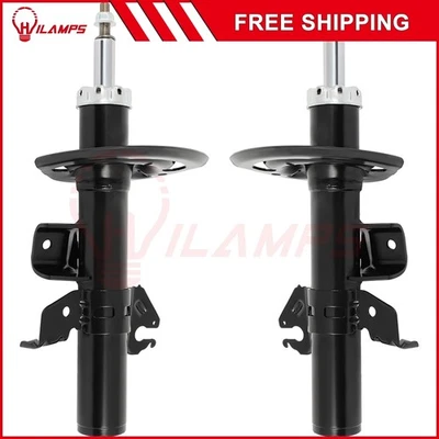 For 2015 2016 2017 Chrysler 200 Left Right Pair 2 Front Shocks Struts Assemblies - Image 1 of 4
