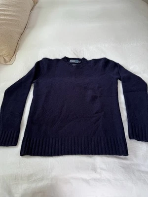 Polo para hombre de Ralph Lauren talla S 100 % cachemir azul marino suéter Foto 1 de 4