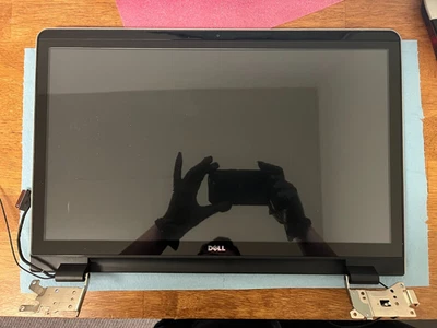 Dell Inspiron 17.3” 17 5759 Glossy FHD LCD Touch Screen Complete Assembly Silver - Image 1 of 4