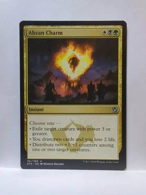MTG Abzan Charm KTK Khans of Tarkir 161 Uncommon - Image 1 of 2