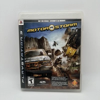 Motorstorm (Playstation 3 PS3) CIB Racing Video Game - With Manual OOP NOS Rare - Image 1 of 4
