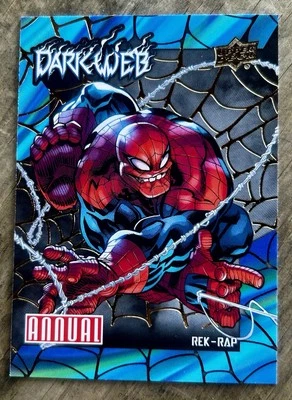 2024 Upper Deck Marvel Annual Rek-Rap #DW-9 Darkweb Spider-Man - Image 1 of 2