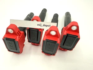 High Power Ignition Coil Set 4pcs for Suzuki Swift Sport ZC33S 33400-81P00 - Picture 1 of 4