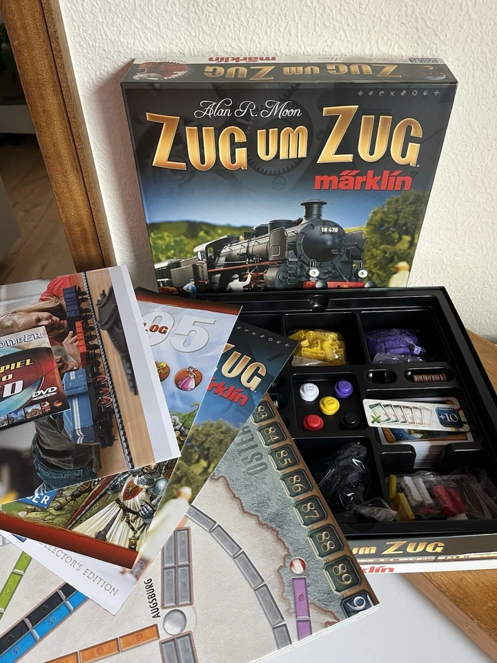 Zug um Zug Märklin Days of wonder Spiel Alan R. Moon Sammler Collectors Edition - Bild 1 von 1