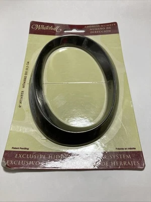 Whitehall House Address 2005 número de calle 0 níquel cepillado 6" Foto 1 de 3