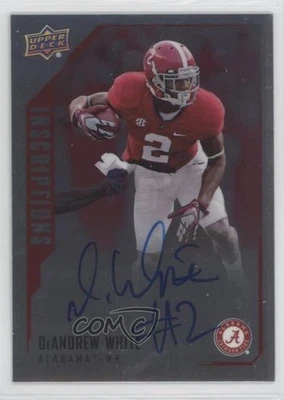 2015 Upper Deck Inscriptions DeAndrew White #DW Rookie Auto RC - Image 1 of 2