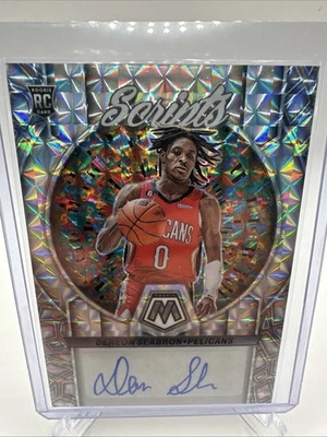 2022-23 Panini Mosaic - Rookie Scripts Dereon Seabron #RS-SEA (AU, RC) - Image 1 of 3