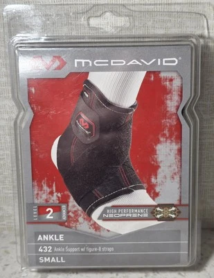 McDavid 432 Soporte de Tobillo con Figura-8 Correas S Pequeño Hombre Zapato 8-9 Mujeres 9-10 Foto 1 de 4
