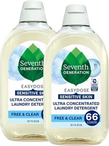 Seventh Generation Laundry Detergent, Ultra 23.1 Fl Oz (Pack of 2)  - Picture 1 of 6