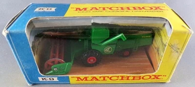 Lesney Matchbox King Size K-9 Moissonneuse Batteuse en Boite - Photo 1/4