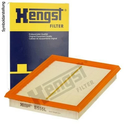 HENGST FILTER Luftfilter Motor Air Filter E555L - Bild 1 von 3