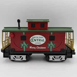Lionel 36572 North Pole Central Lines Lighted Caboose circa 2006 - Picture 1 of 16