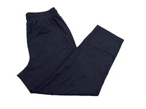 New Gap Fit High Rise Runaround Pant Large Blue Gapfit Drawstring Stretch - Picture 1 of 12