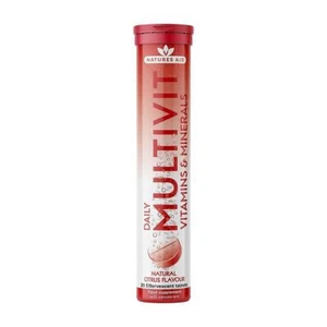 💚 Natures Aid Daily Multivitamin Effervescent 20 Tablets - Picture 1 of 2