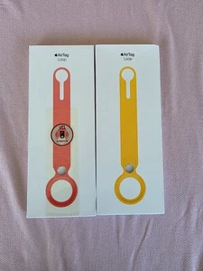 GENUINE Apple AirTag Loop Air Tag Sunflower Yellow and Coral - Picture 1 of 1