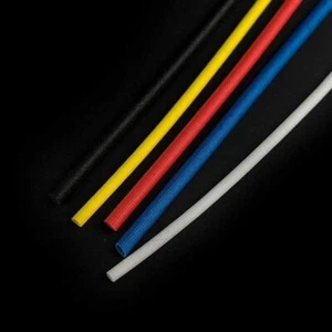 1mm-25mm Silicone Fibreglass Sleeving Heat Resistant Wire Cord Tube Colourful - Picture 1 of 6