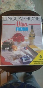 Vintage Linguaphone Visa French Programme - books and cassettes Language Lessons - Picture 1 of 11